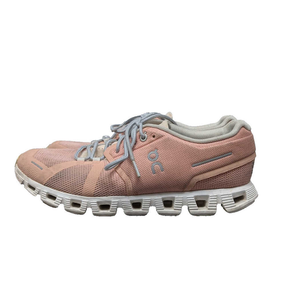 On Cloud 5 Sneakers Womens 10.5 Slip On Athleisure Comfort Rose Pink Athletic